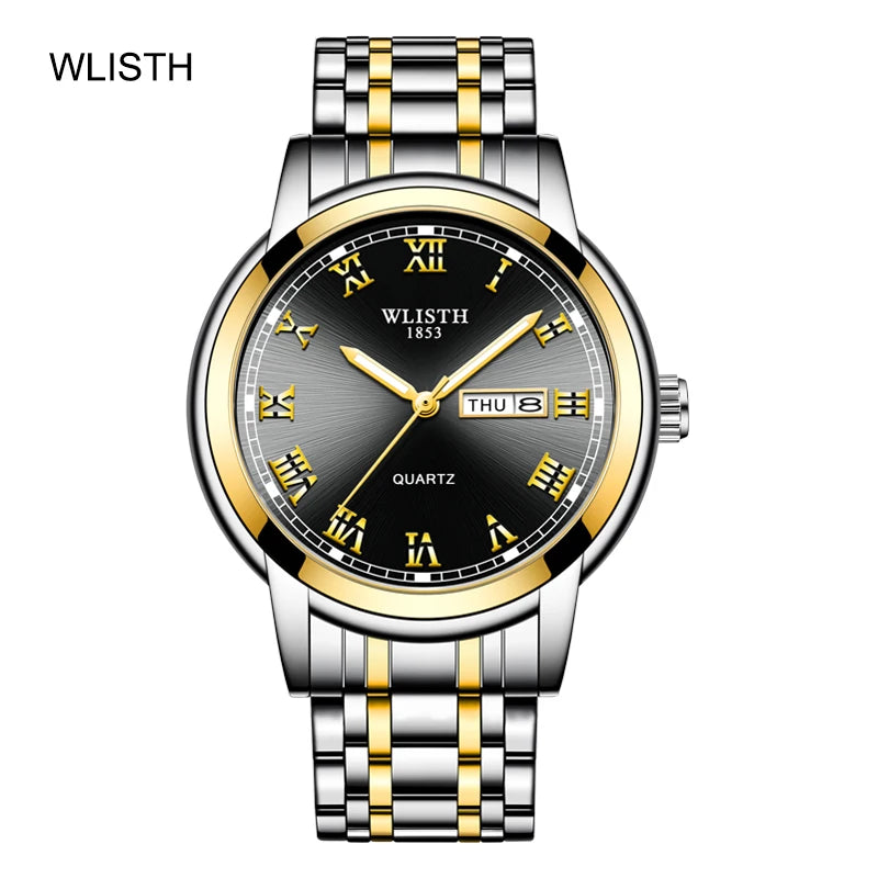 Watches for man Luxury Quartz Wristwatch Men Fashionable Business Waterproof Luminous Mens Watch Clock Man Watches Relogio