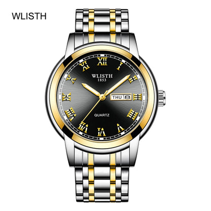 Watches for man Luxury Quartz Wristwatch Men Fashionable Business Waterproof Luminous Mens Watch Clock Man Watches Relogio
