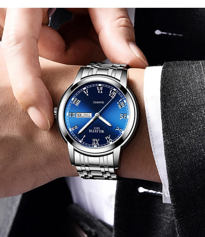 Watches for man Luxury Quartz Wristwatch Men Fashionable Business Waterproof Luminous Mens Watch Clock Man Watches Relogio